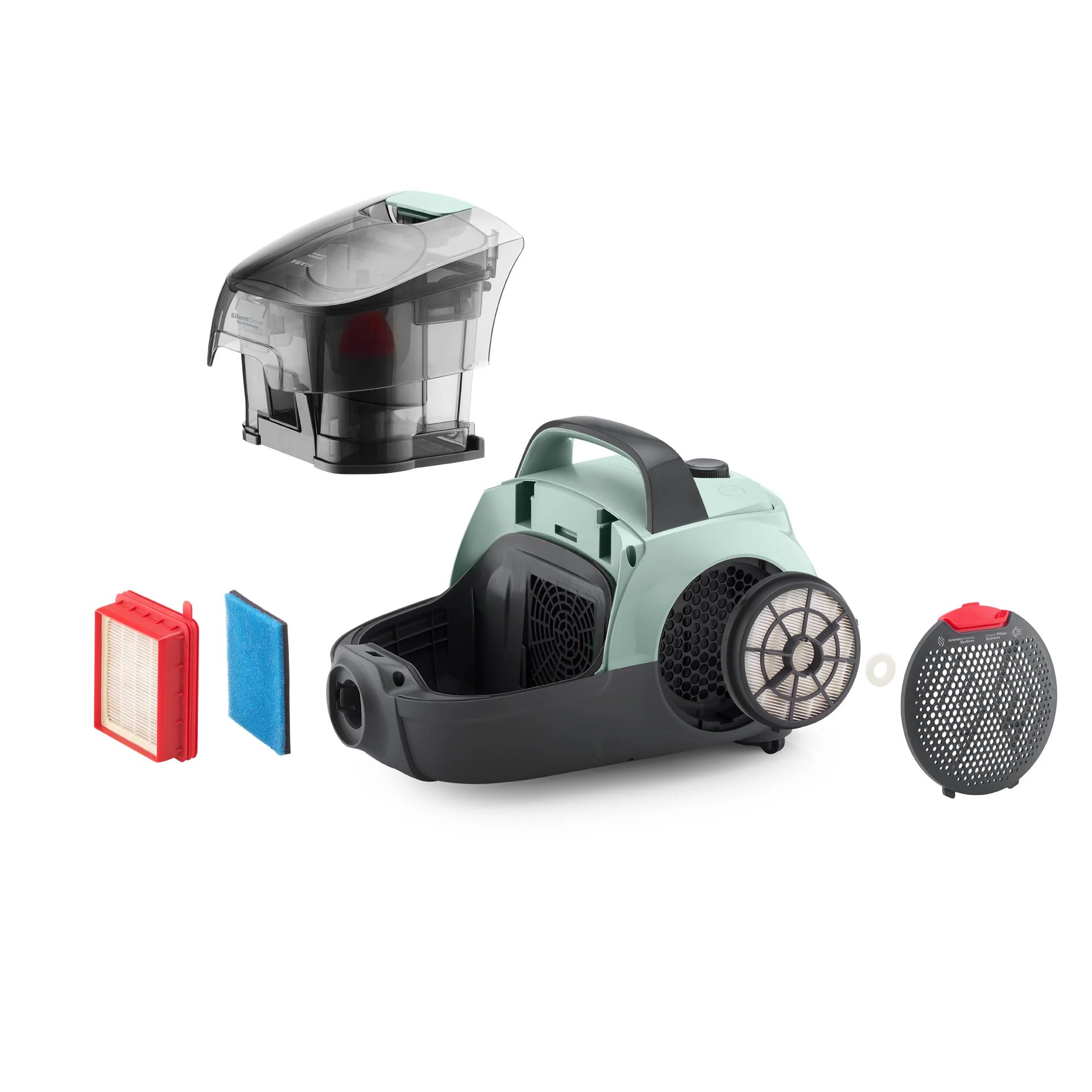 Aspirador Sem Saco Spin&Go Cyclone 800W 1687FL - Image 14