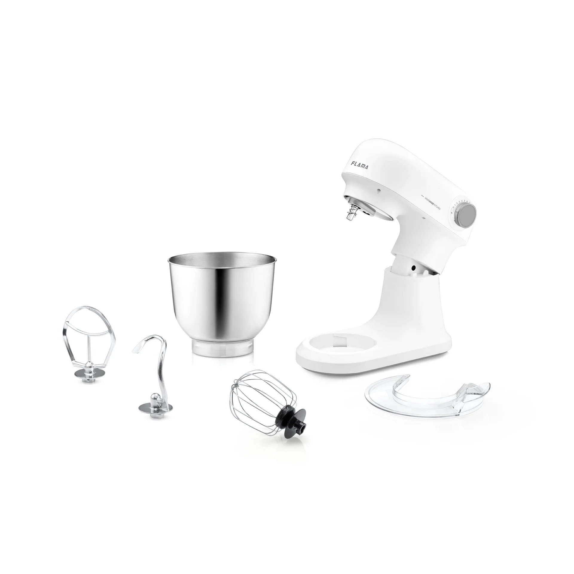 Batedeira Com Taça 5L 1500W Branca 1463FL - Image 6