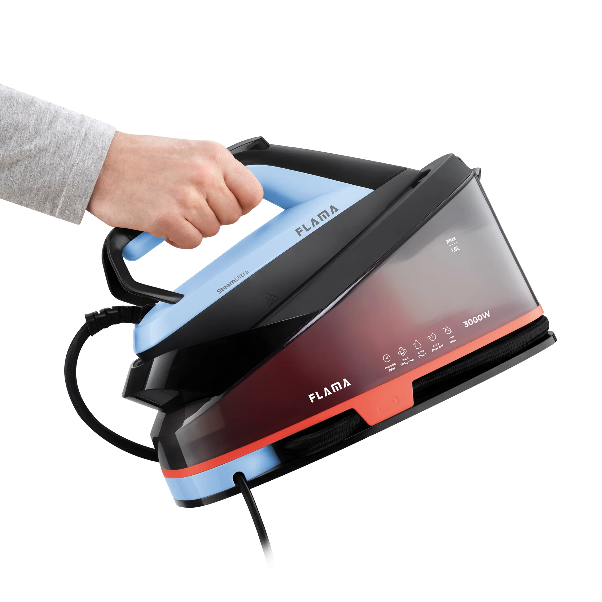 Ferro com Caldeira SteamUltra 3000W Azul 5542FL - Image 12