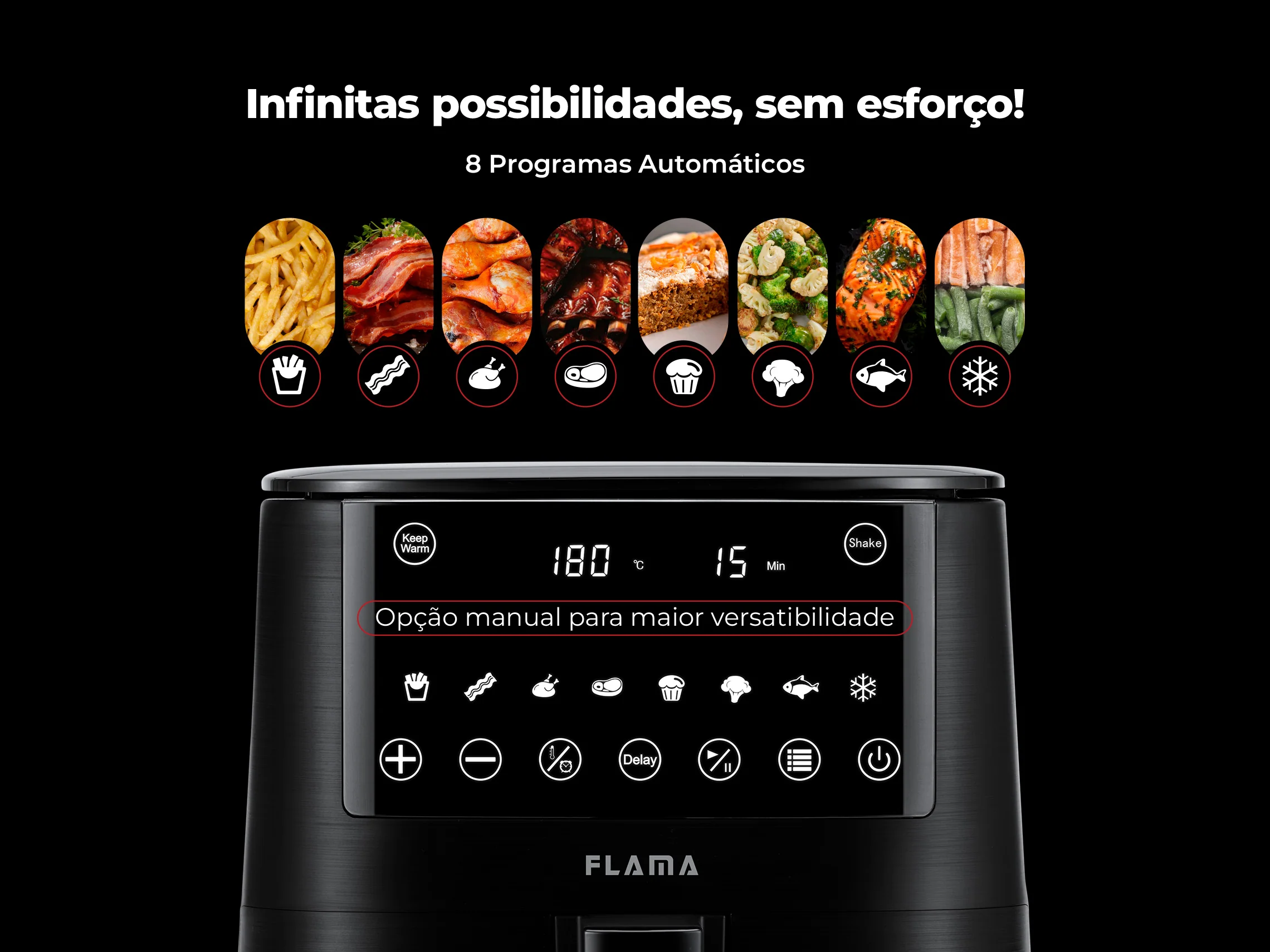 Fritadeira Sem Óleo Air Fryer 4.2L 658FL - Image 3