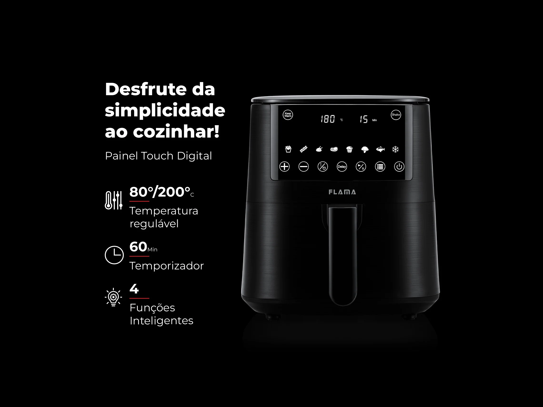 Fritadeira Sem Óleo Air Fryer 4.2L 658FL - Image 4