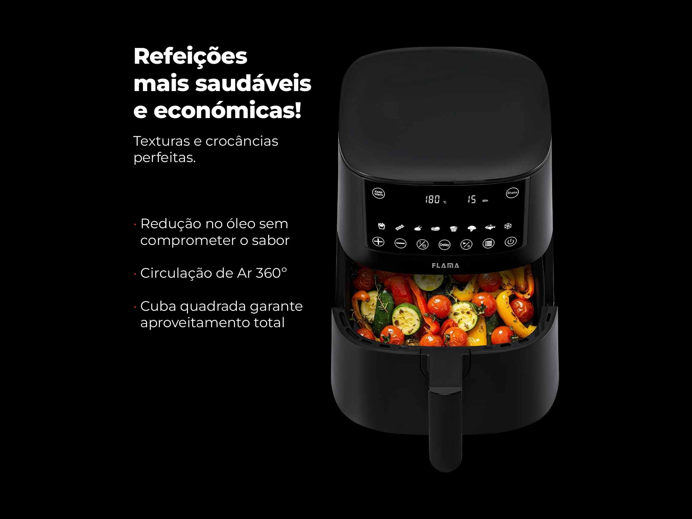 Fritadeira Sem Óleo Air Fryer 4.2L 658FL - Image 5