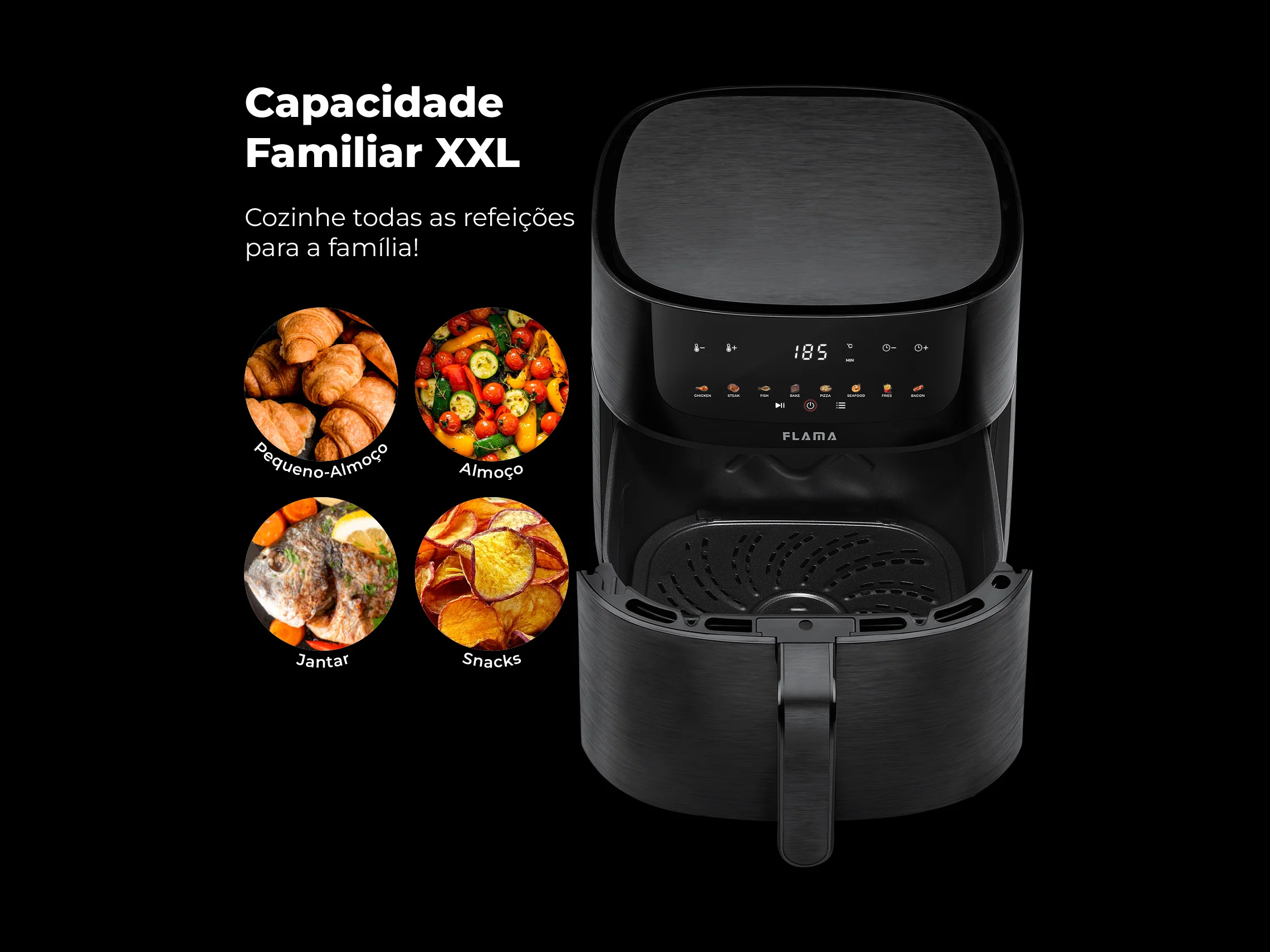 Fritadeira Sem Óleo Air Fryer 8L 648FL - Image 4