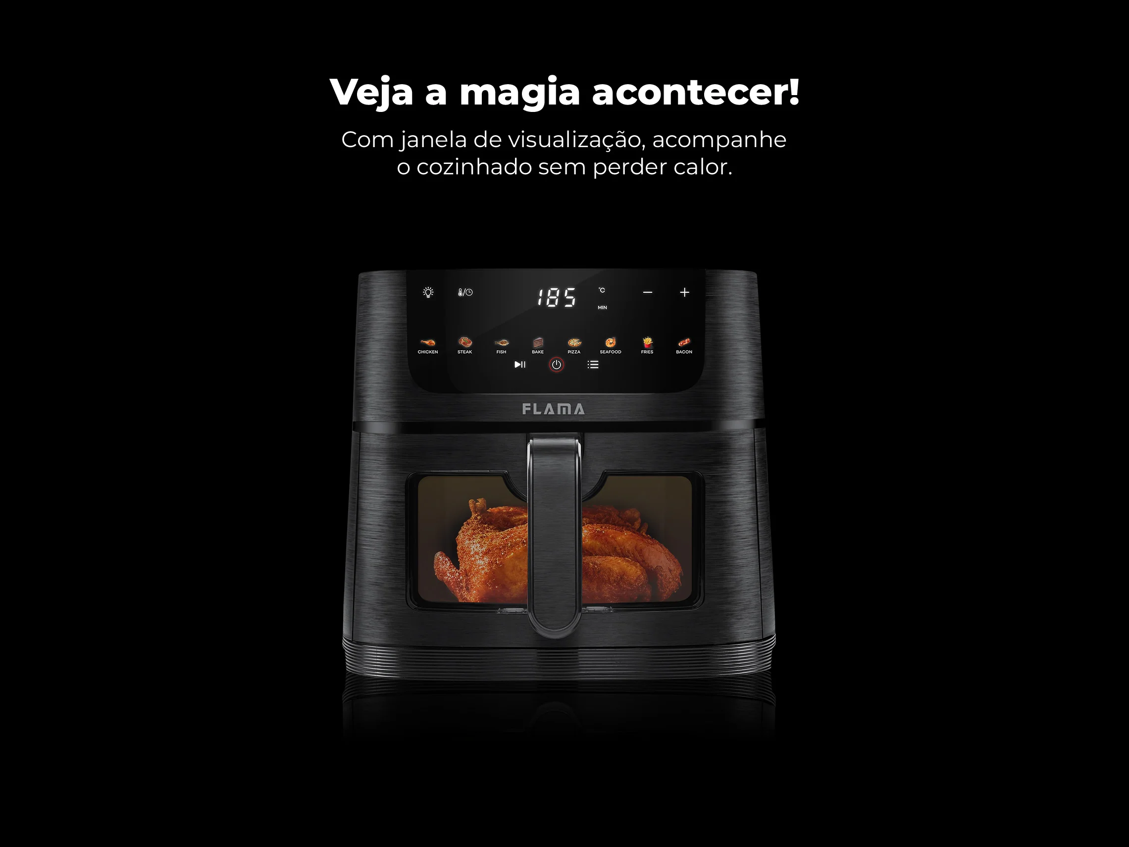 Fritadeira Sem Óleo Air Fryer C/ Janela 6L 644FL - Image 3