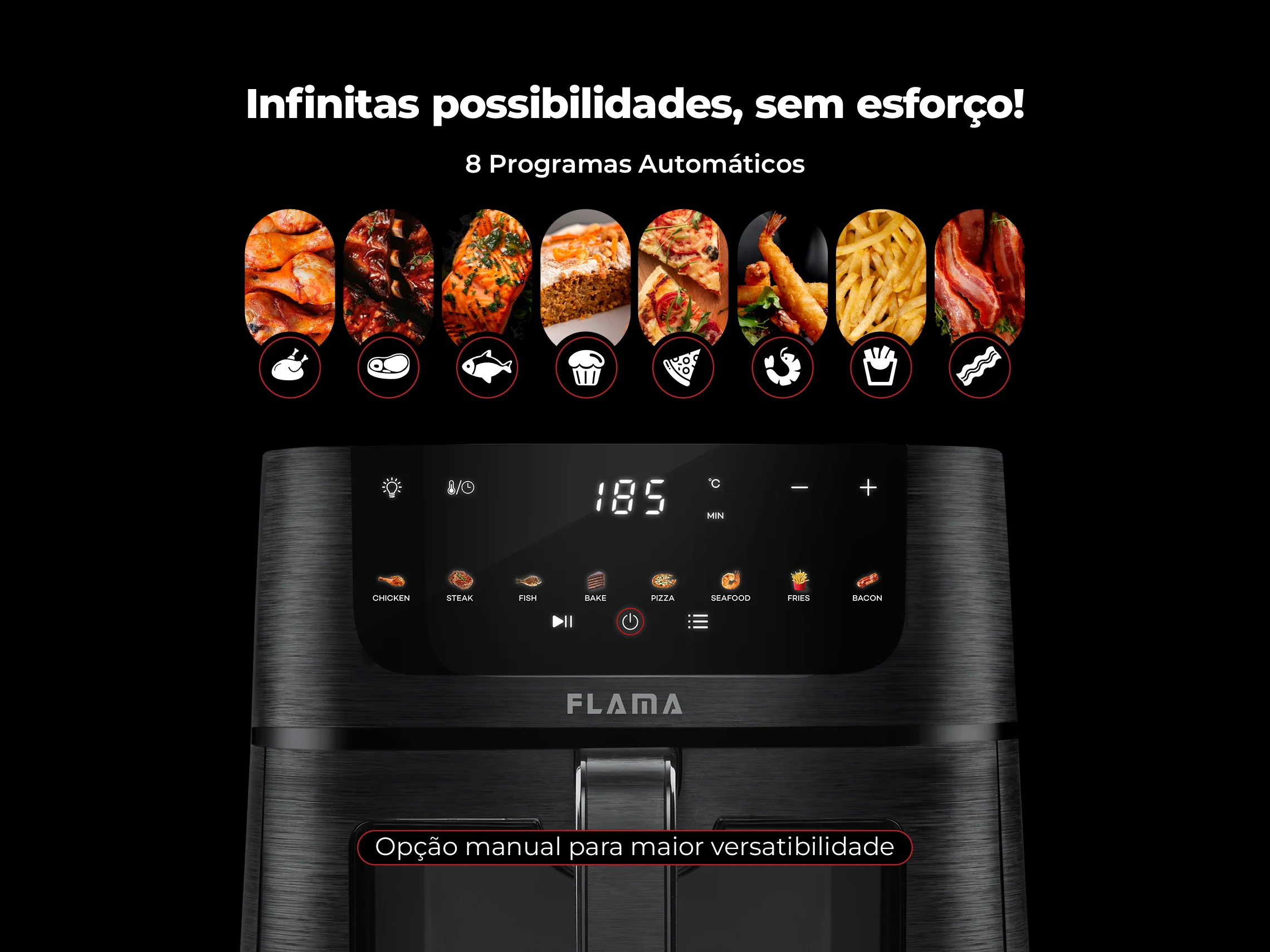 Fritadeira Sem Óleo Air Fryer C/ Janela 6L 644FL - Image 4