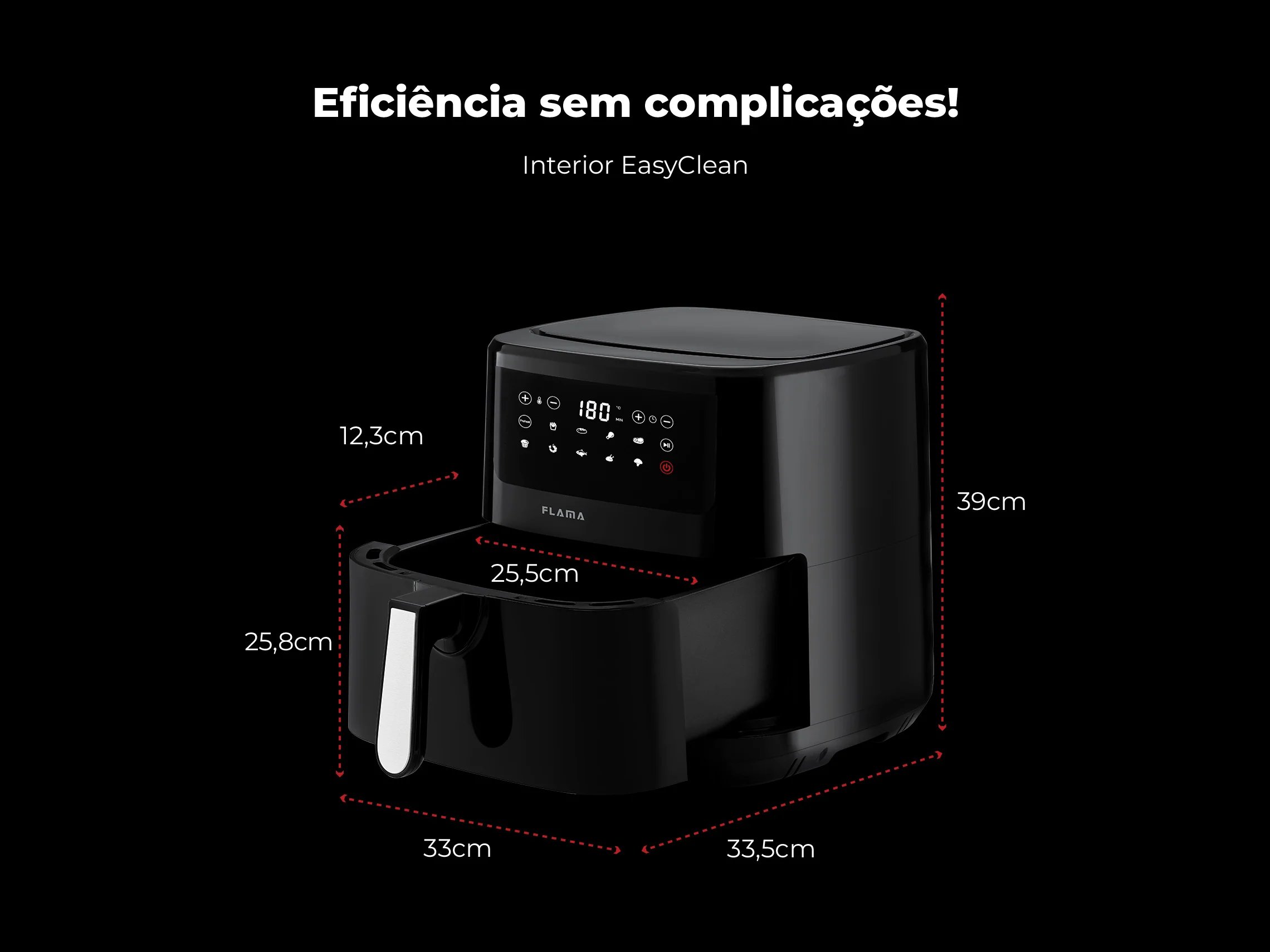 Fritadeira Sem Óleo Air Fryer Dupla Resistência 692FL - Image 6