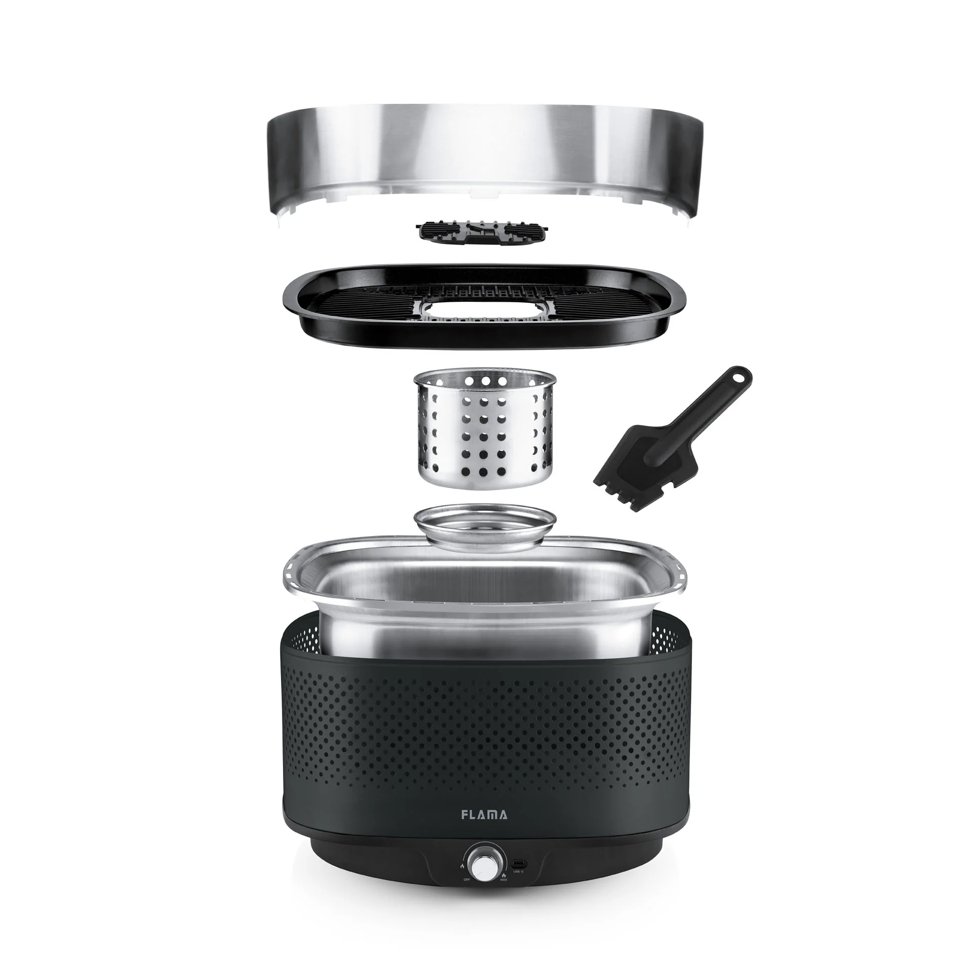 Grelhador a Carvão Mastergrill EVO Anthracite 4011FL - Image 14