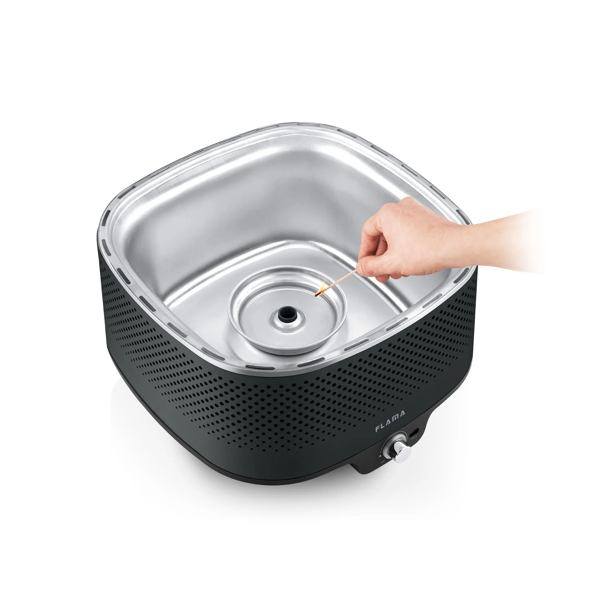 Grelhador a Carvão Mastergrill EVO Anthracite 4011FL - Image 9