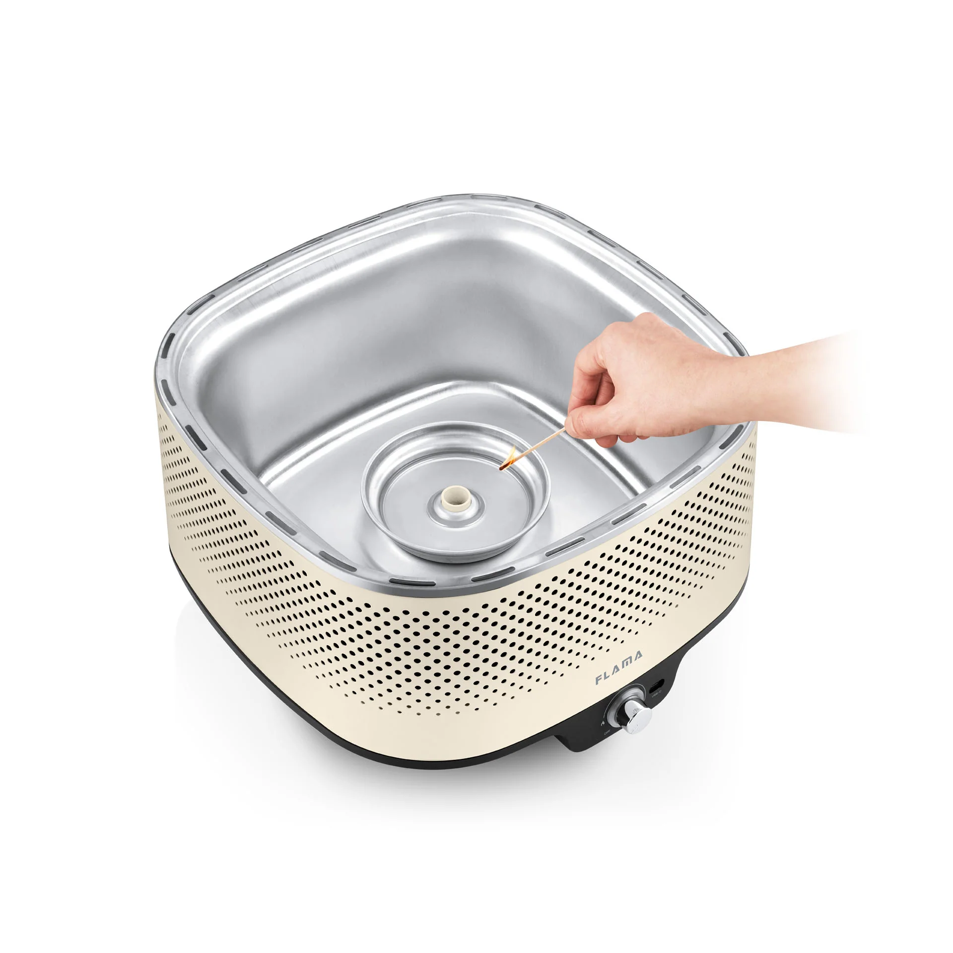 Grelhador a Carvão Mastergrill EVO Sand 4012FL - Image 9