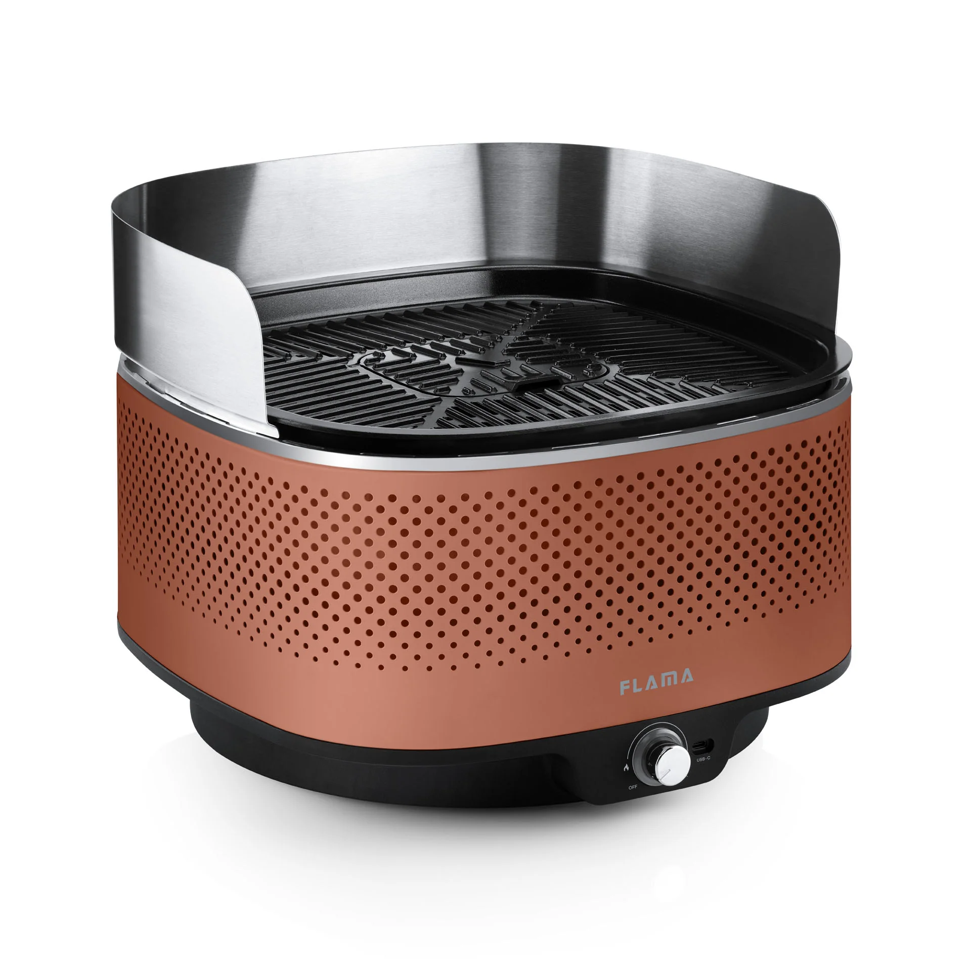 Grelhador a Carvão Mastergrill EVO Terracotta 4013FL - Image 5