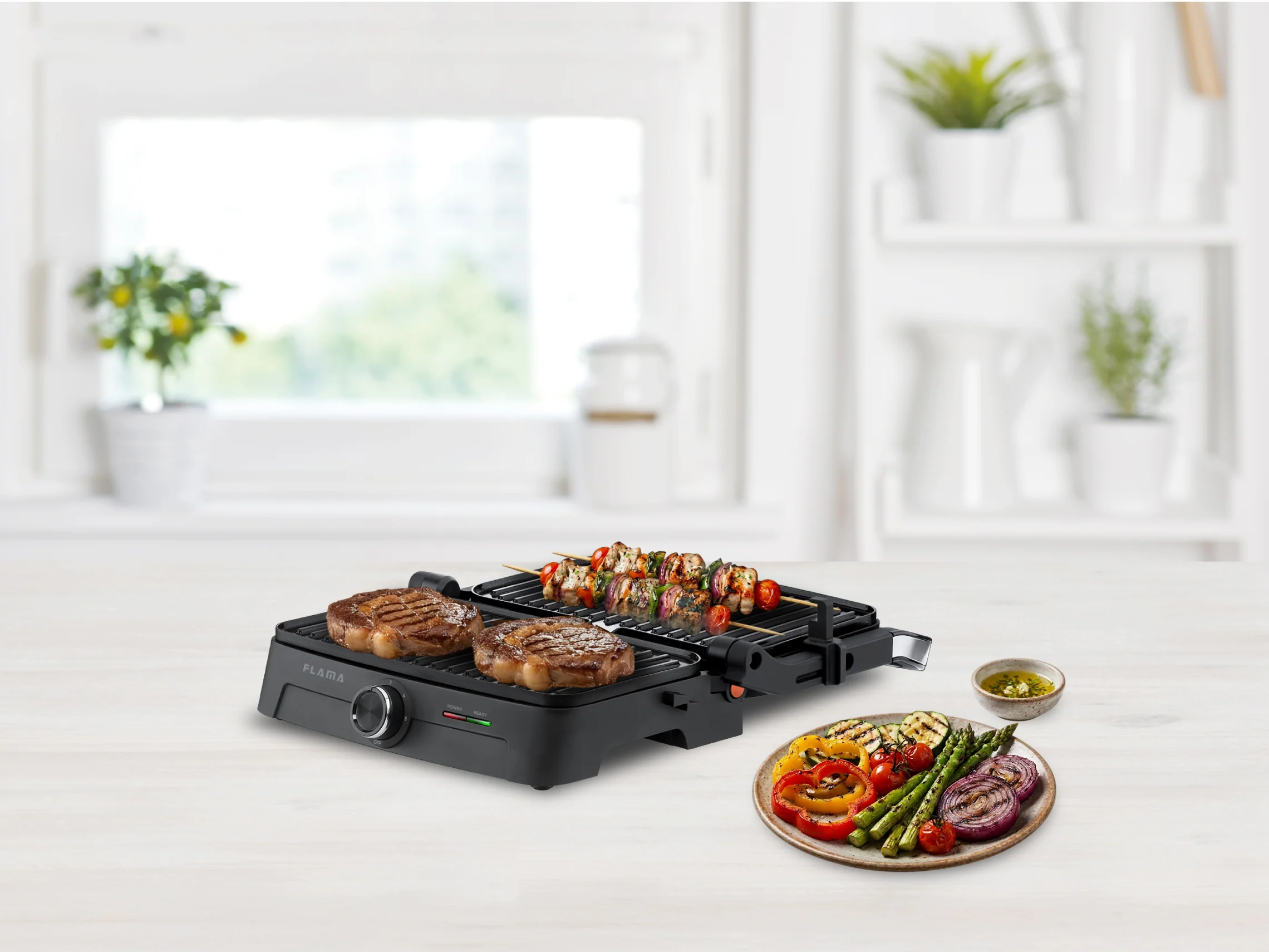 Grelhador Elétrico de Placas Inox HEATEASY 1500W 4422FL - Image 7