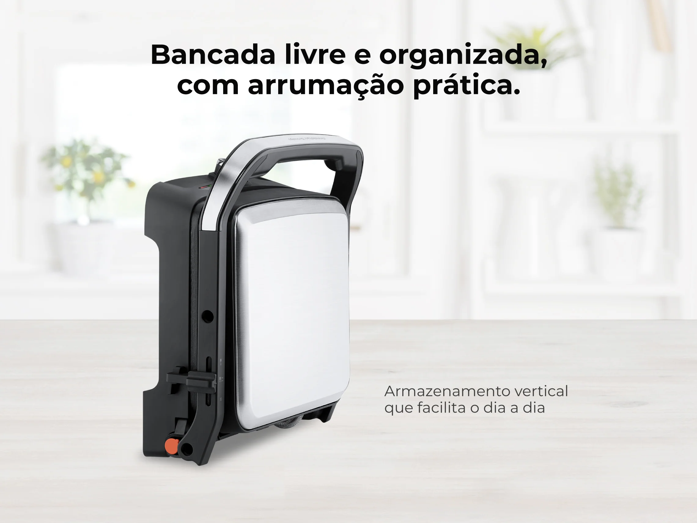 Grelhador Elétrico de Placas Inox HEATPRO 2000W 4522FL - Image 6