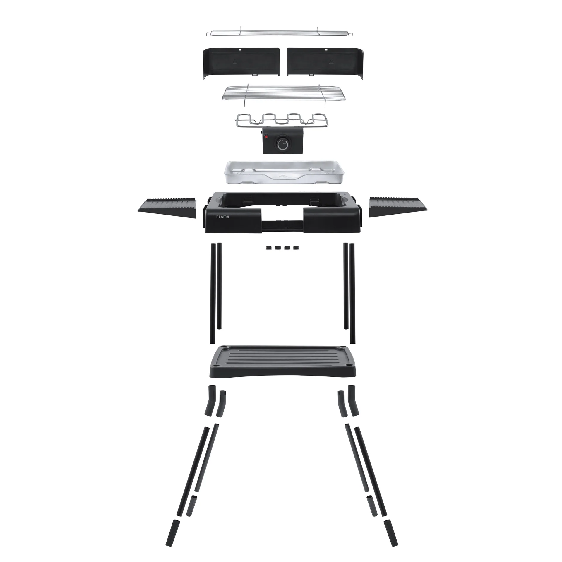Grelhador Elétrico de Resistência Com Pés 2400W 4160FL - Image 9