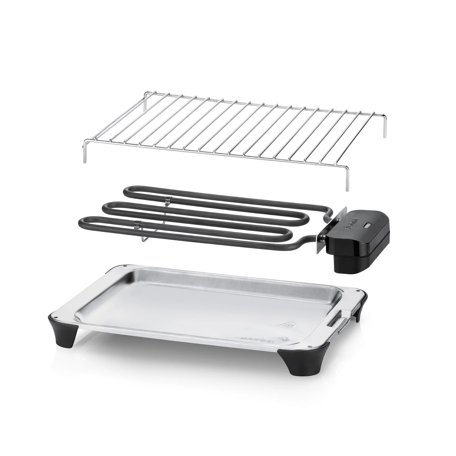 Grelhador Elétrico de Resistência HeatPro S 2000W 4222FL - Image 7
