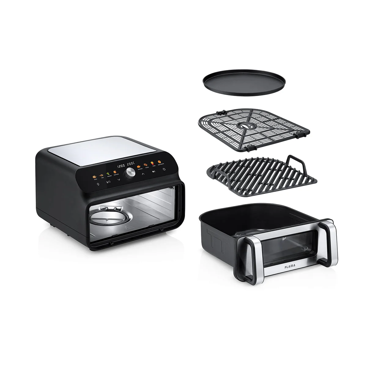 Grelhador Sem Fumos & Air Fryer Smartcook Duo 10L 678FL - Image 12