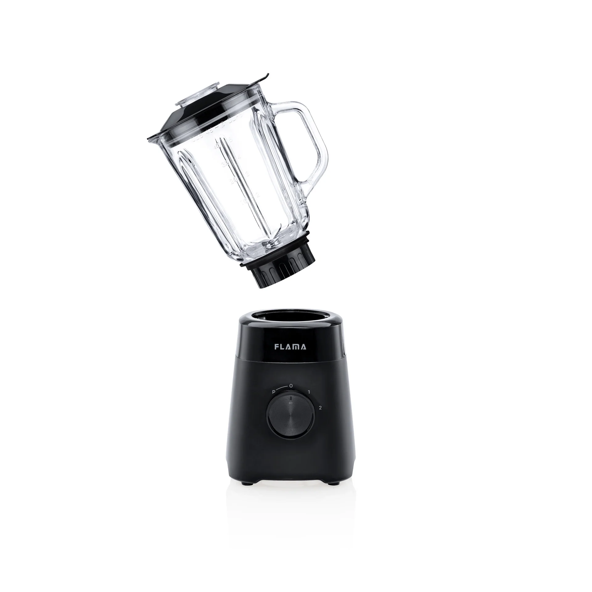 Liquidificadora 1000W Copo Vidro Preta 2232FL - Image 3