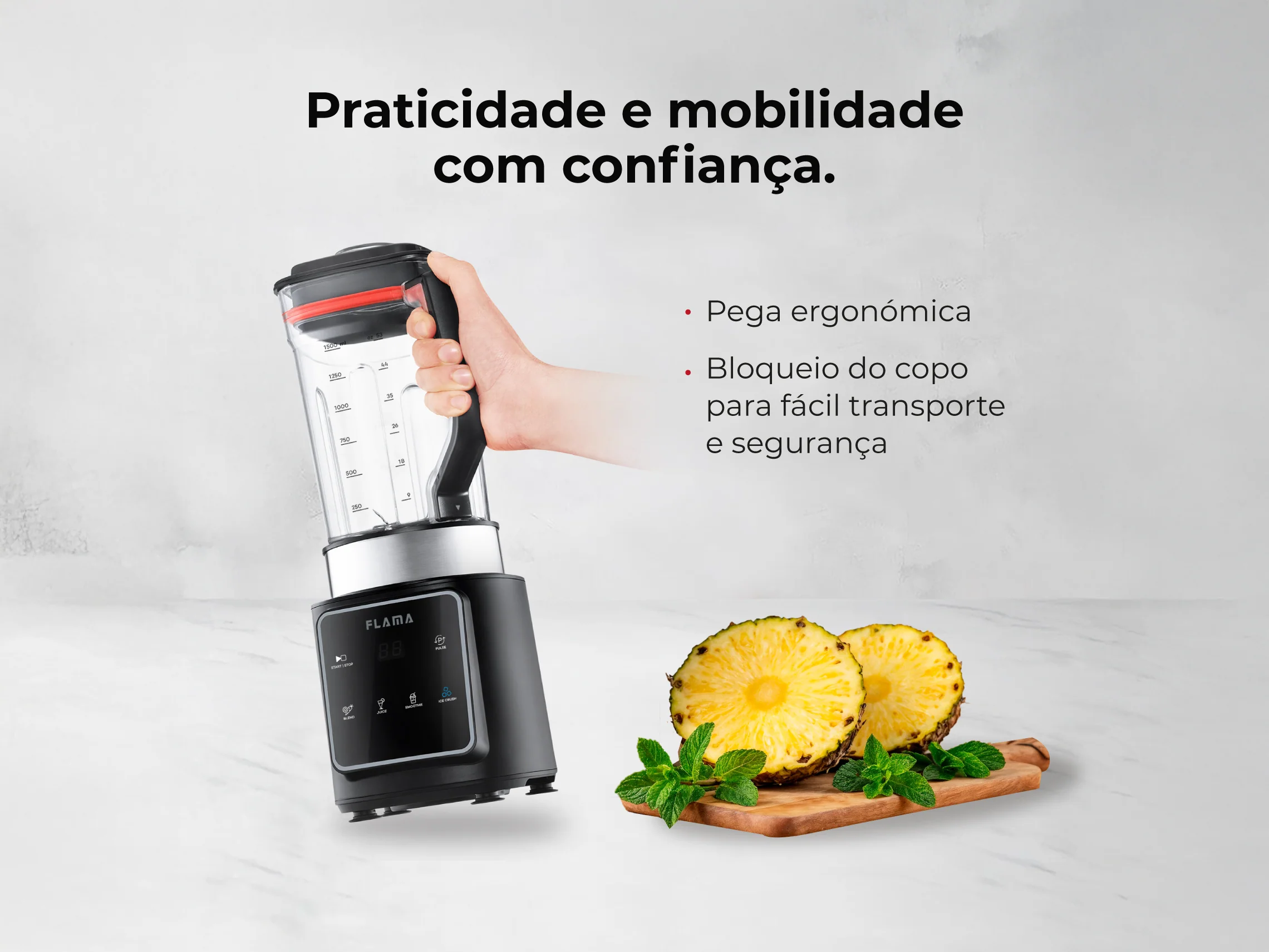 Liquidificadora Digital 1500W Com Copo Tritan 2253FL - Image 6