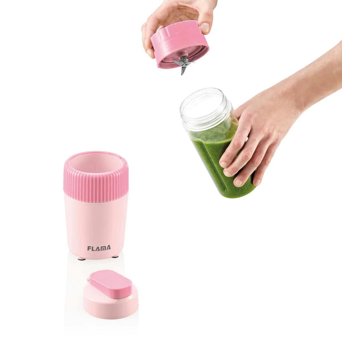 Liquidificadora To-Go Cherry Pink 2223FL - Image 8