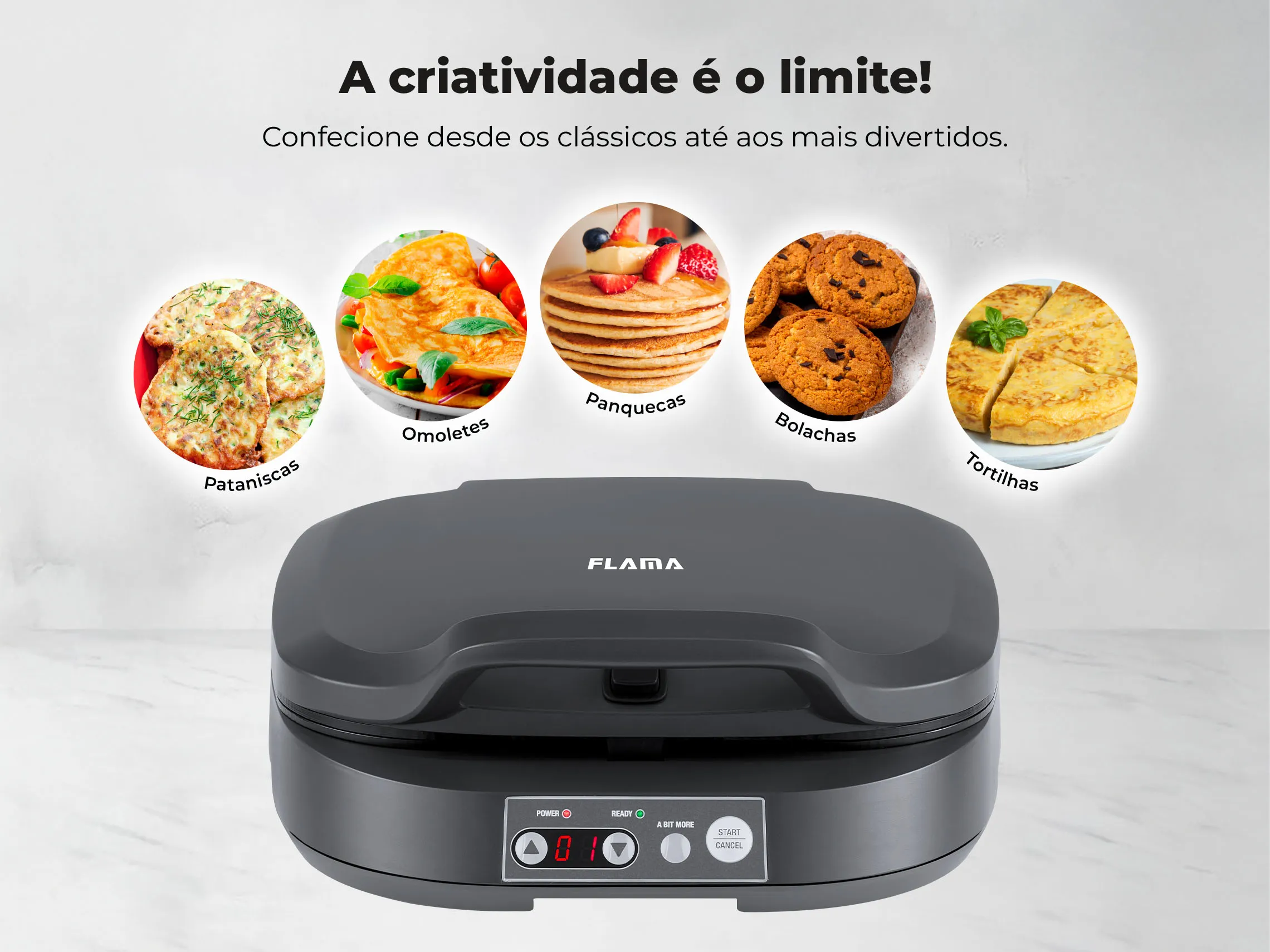 Máquina de Panquecas 4 Cavidades 4906FL - Image 5
