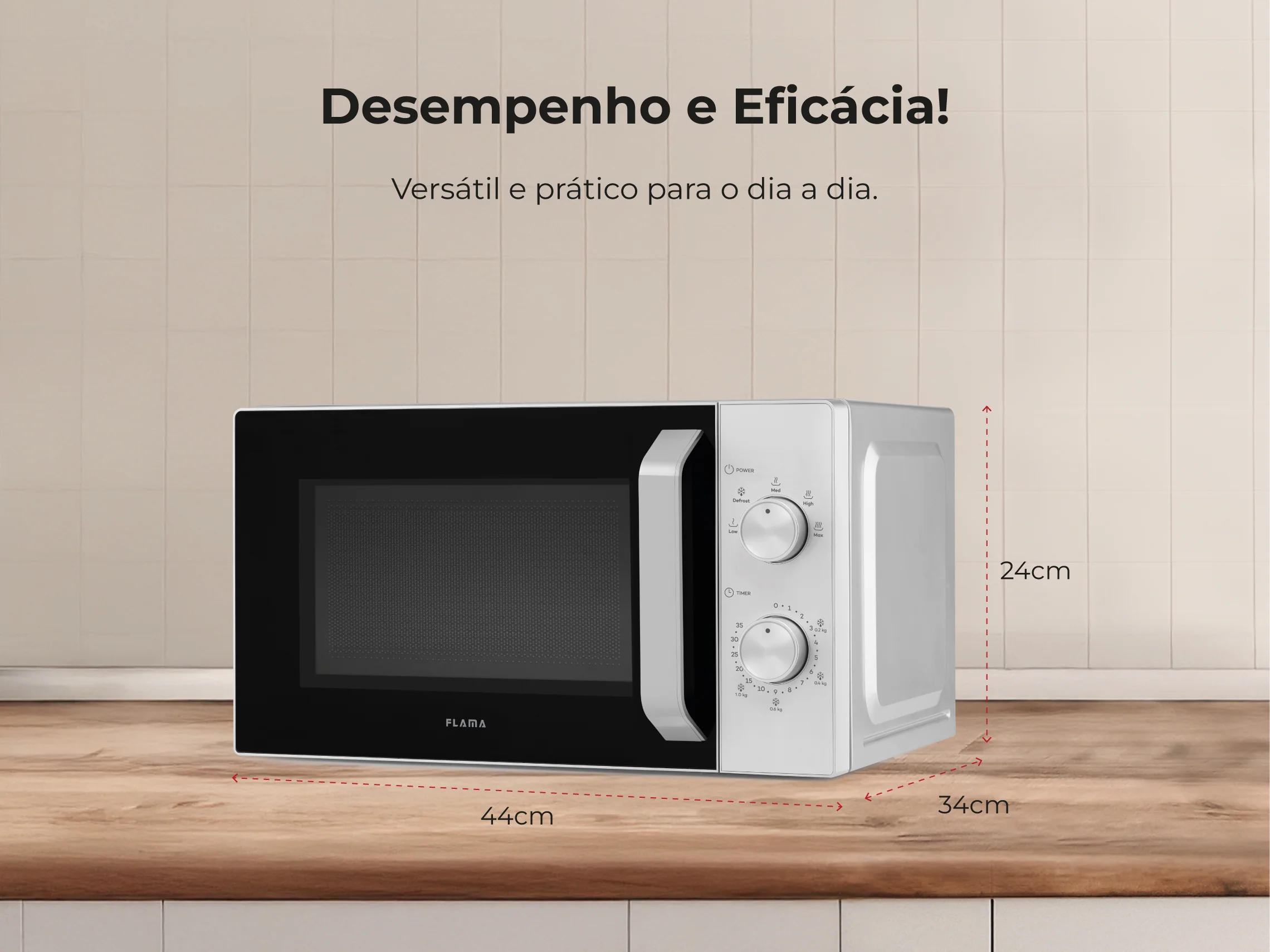Micro-ondas 20L Cinza 1809FL - Image 4
