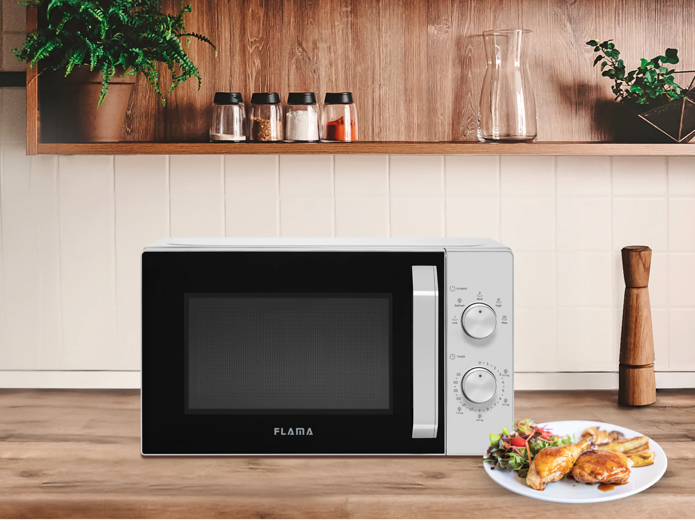 Micro-ondas 20L Cinza 1809FL - Image 6