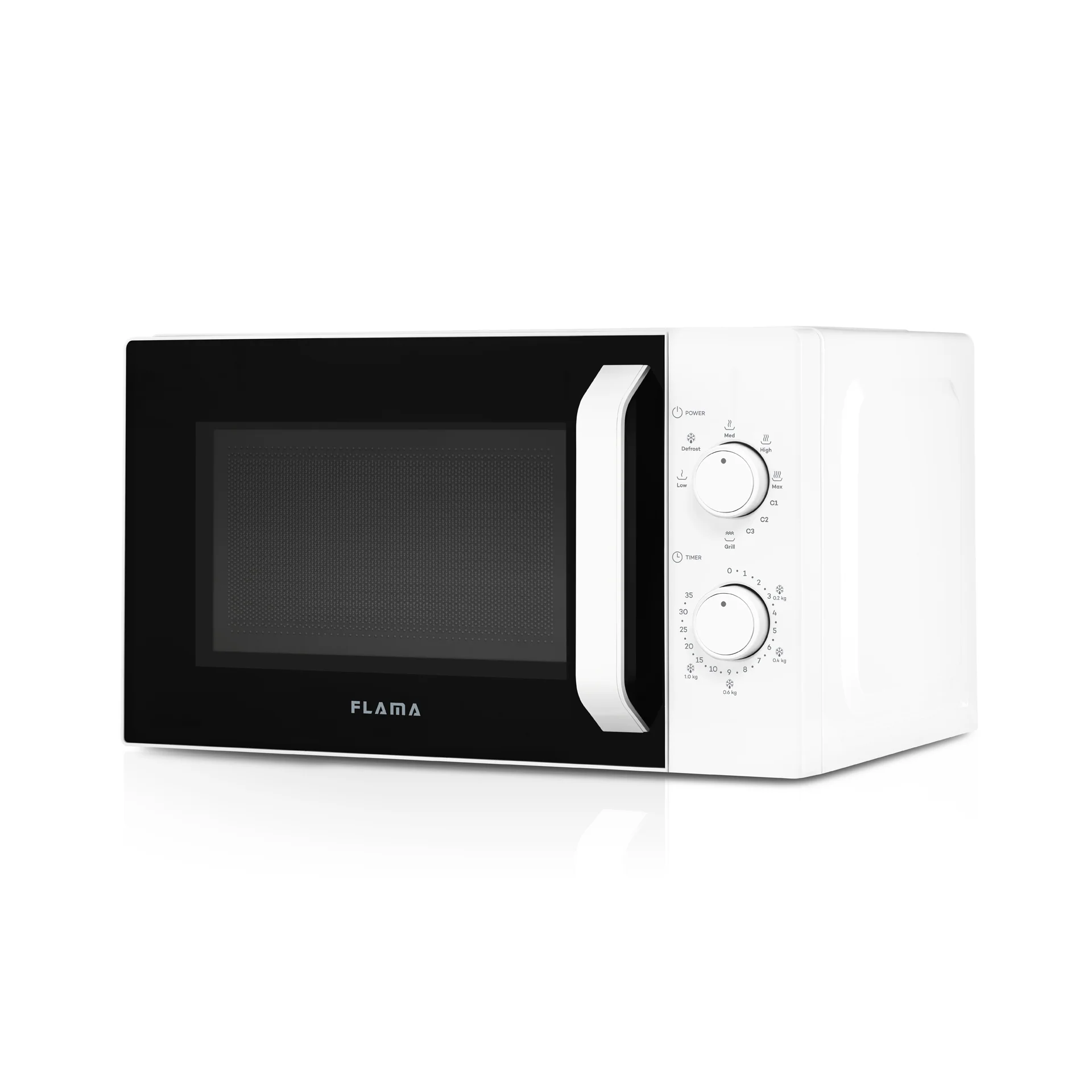 Micro-ondas 20L Com Grill Branco 1843FL - Image 2