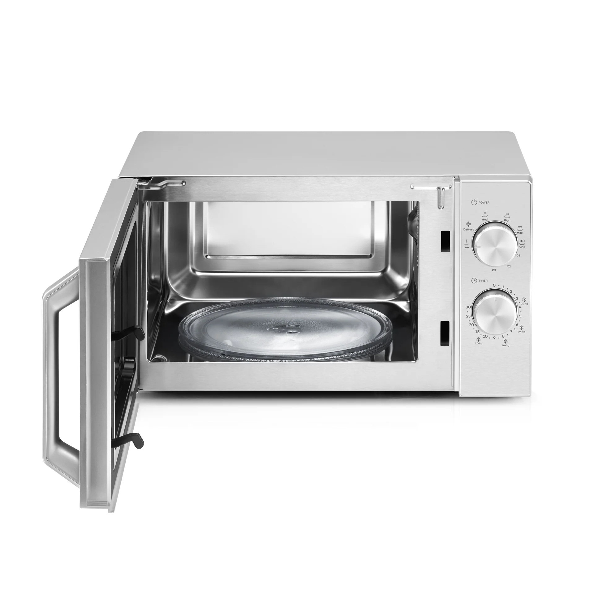 Micro-ondas 20L Com Grill Inox 1815FL - Image 6
