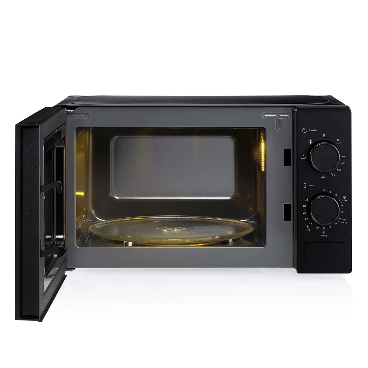 Micro-ondas 20L Com Grill Preto 1889FL - Image 4