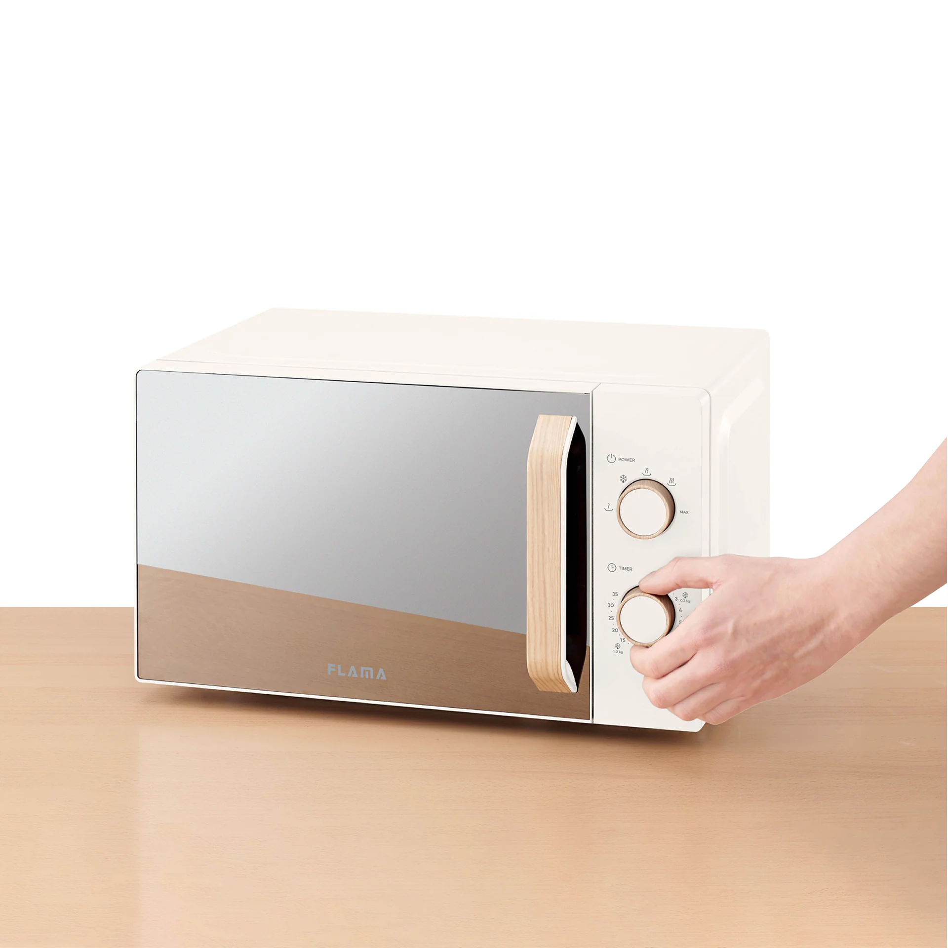 Micro-ondas 20L Creme 1831FL - Image 8