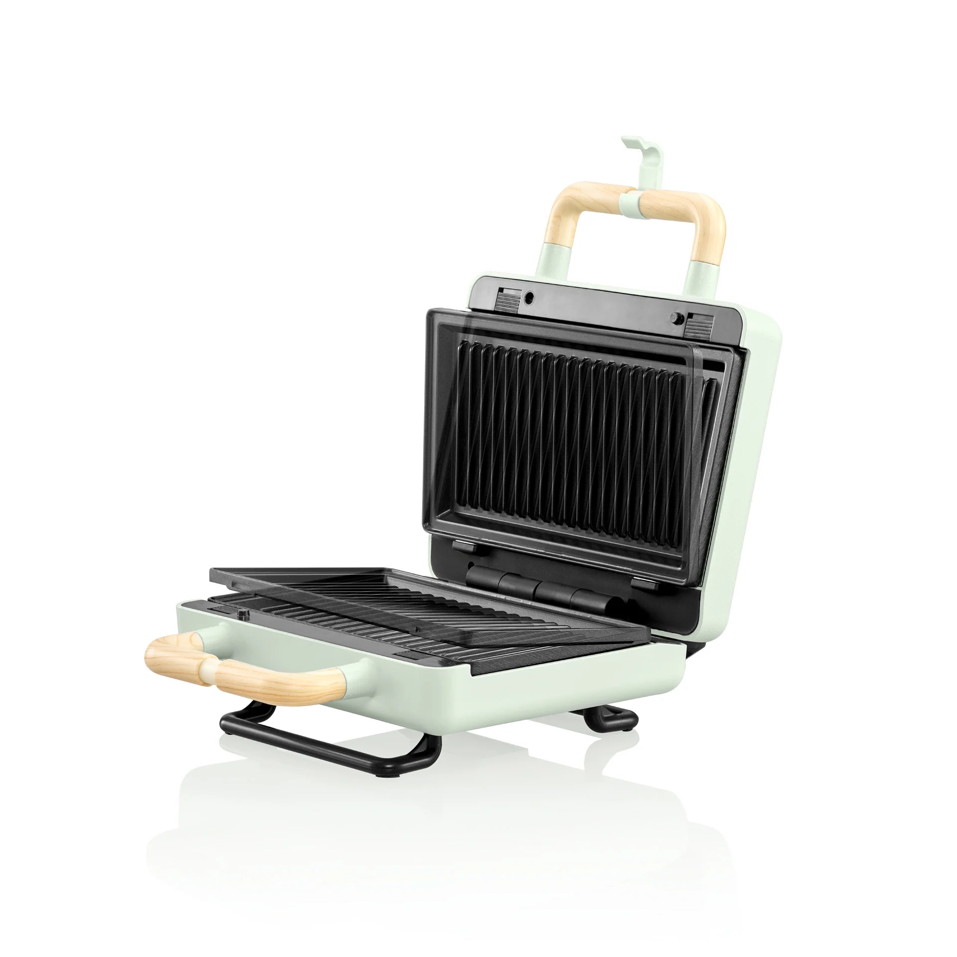 Sanduicheira Grill Mint Green 800W 4964FL - Image 6