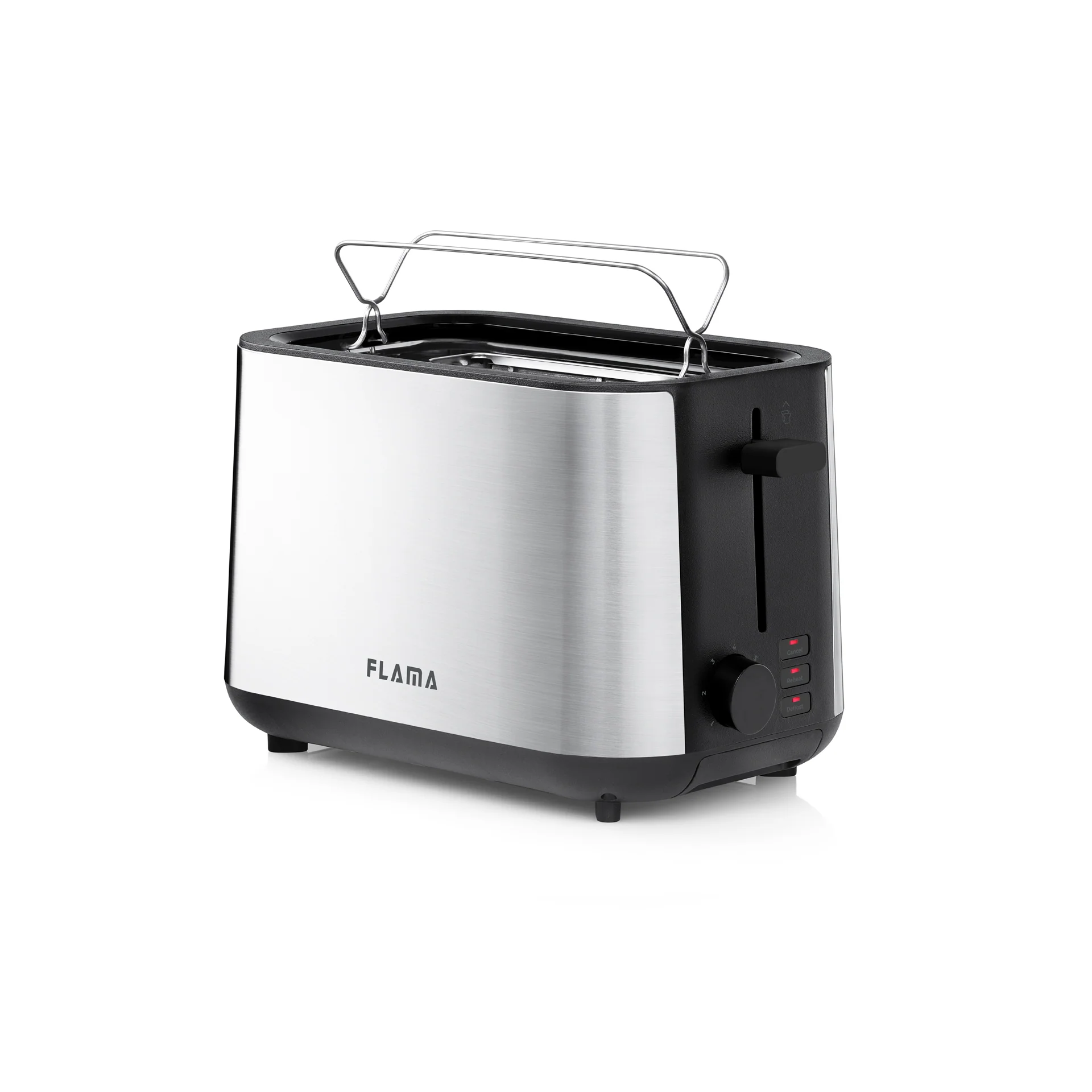 Torradeira Preta Inox 980W 961FL - Image 3