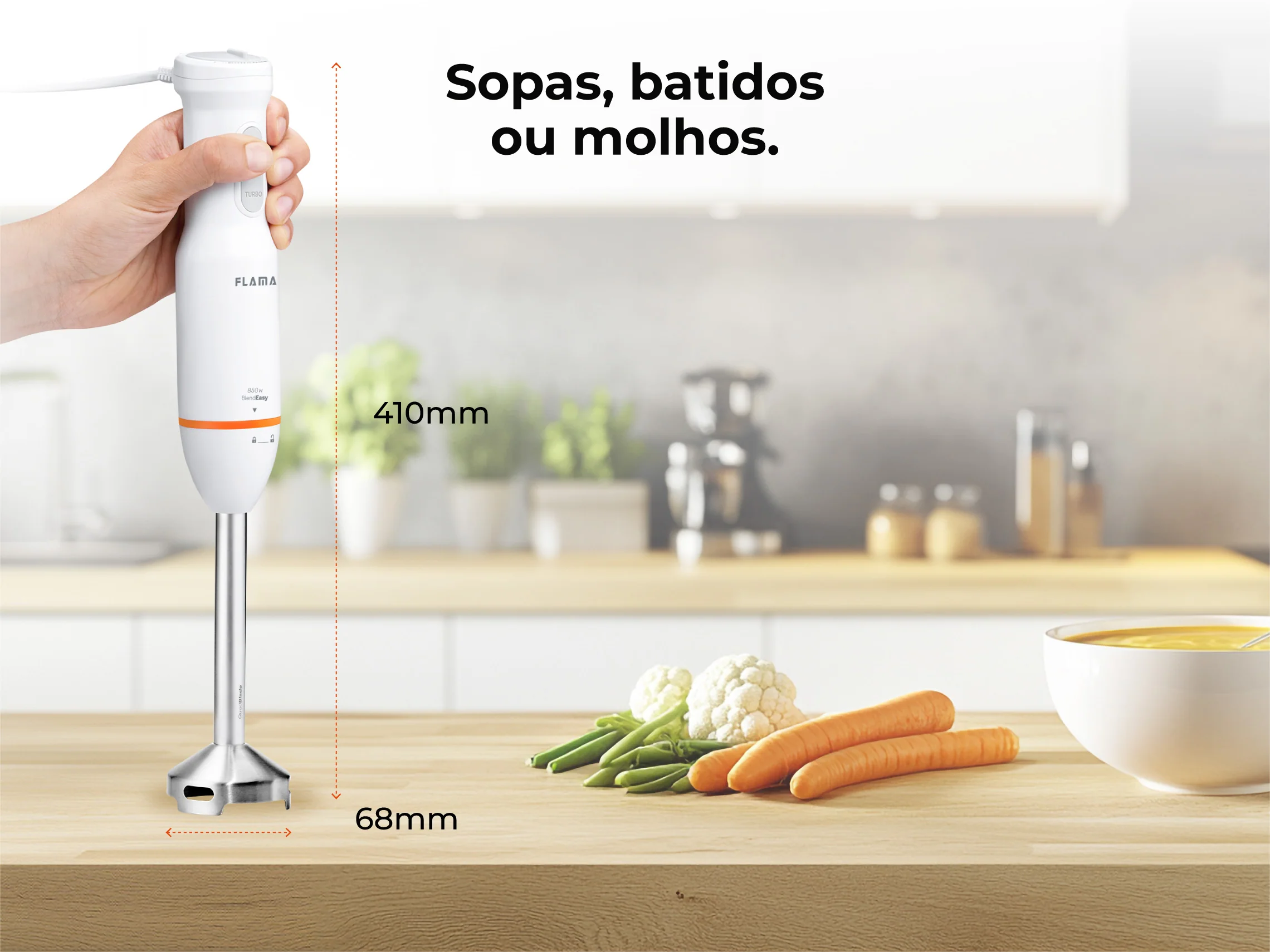 Varinha Mágica BlendEasy QuadBlade 850W 2032FL - Image 3
