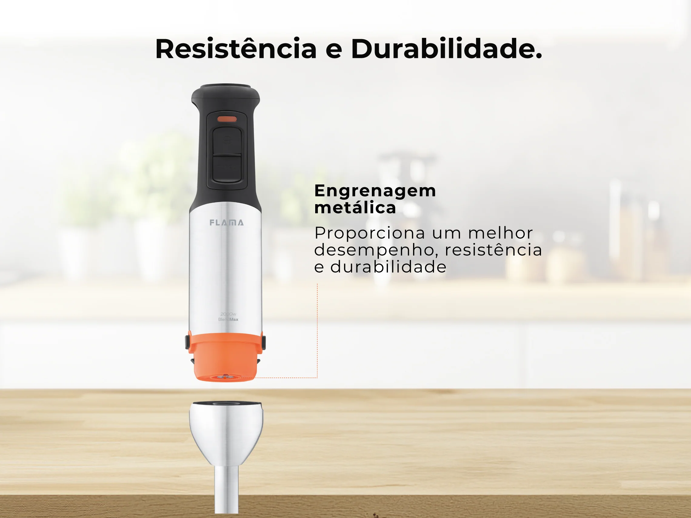 Varinha Mágica BlendMax HexaBlade AntiScratch C/ Acessórios 2000W 2056FL - Image 6