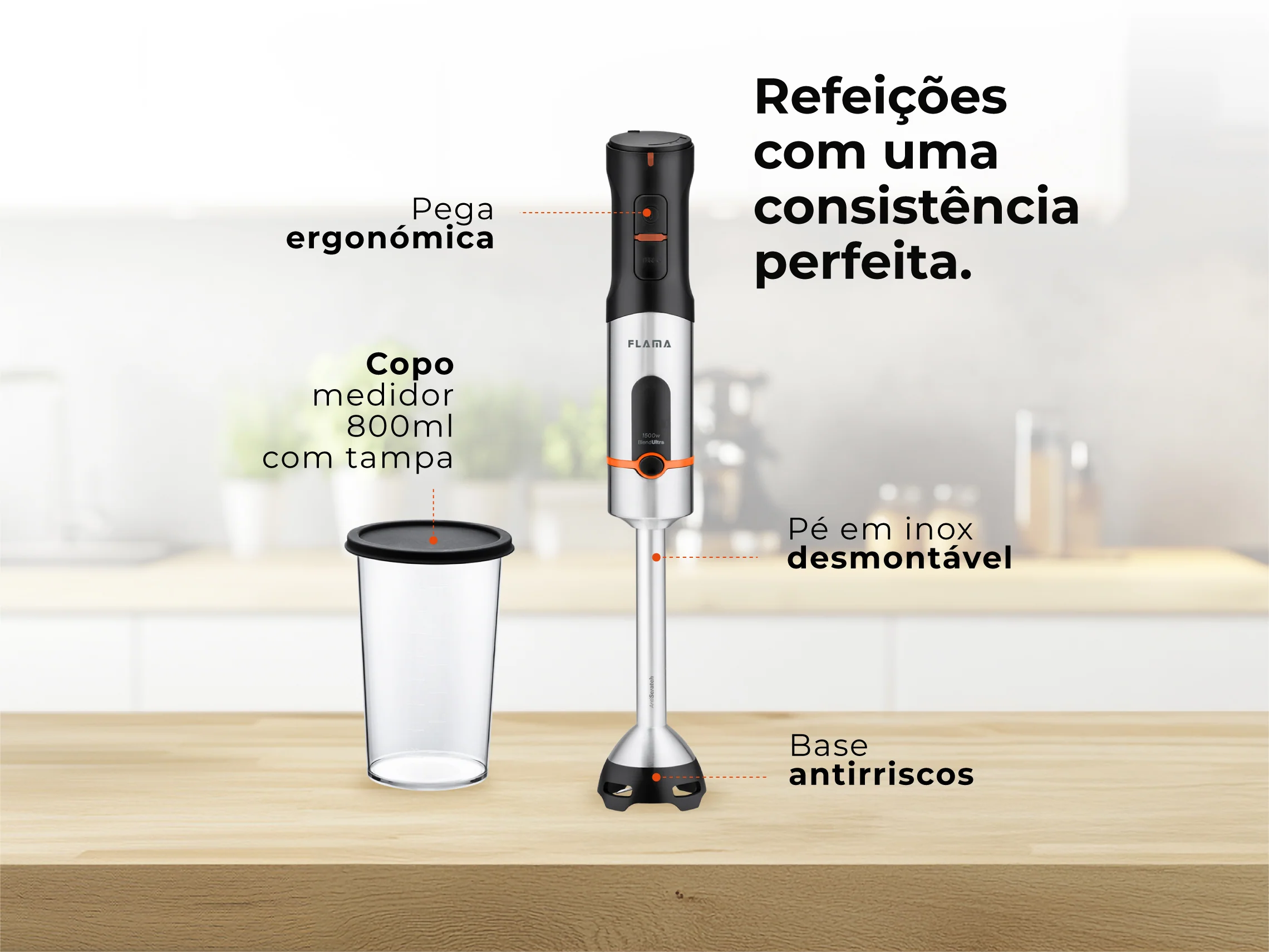 Varinha Mágica BlendUltra AntiScratch 1500W 2062FL - Image 4
