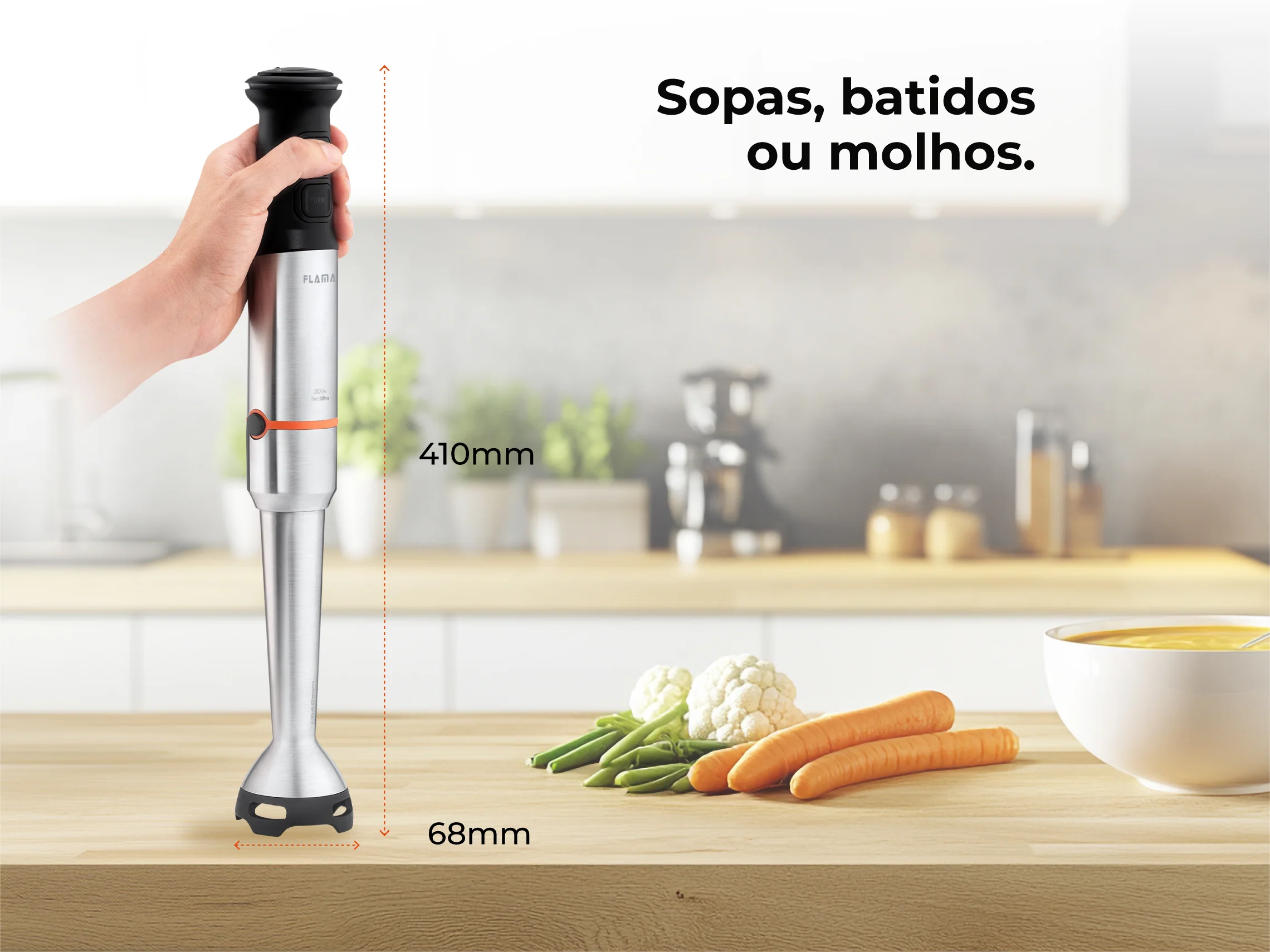 Varinha Mágica BlendUltra AntiScratch Up&Down 1500W 2064FL - Image 3